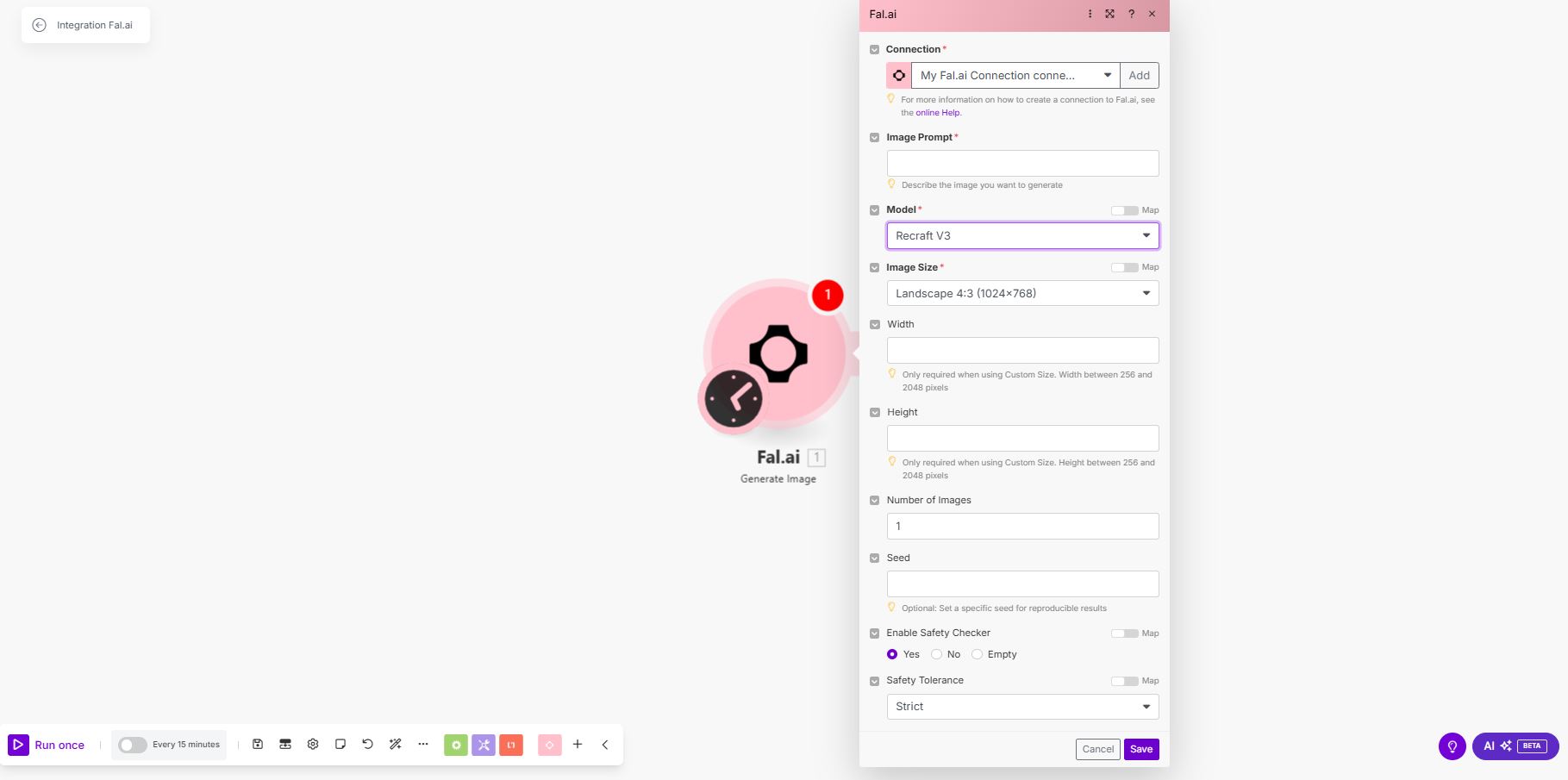 Fal.ai Image Generation App Preview